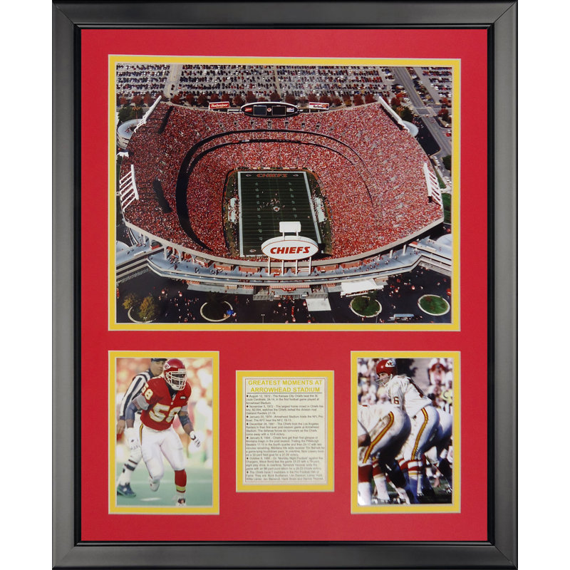 Legends Never Die Nebraska Cornhuskers Memorial Stadium Framed Photo